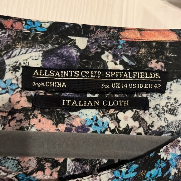 All Saints Crewneck Blouse - Picture 2 of 8